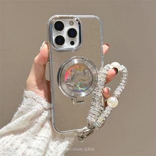 phone 400Pro Lite X8B x6c保护壳 适用Honor surface Pony Case荣耀200 X9C holder Rotating X7A mirror