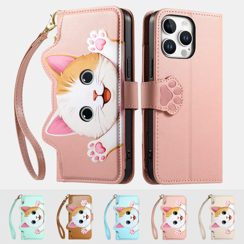 可爱小猫新款小米POCO翻盖手机壳
