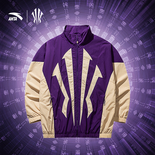 安踏凯里·欧文系列 运动外套男女宽松篮球夹克172511605N 情侣款