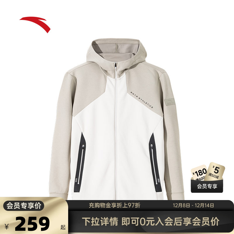 安踏男子针织上衣运动综训系列