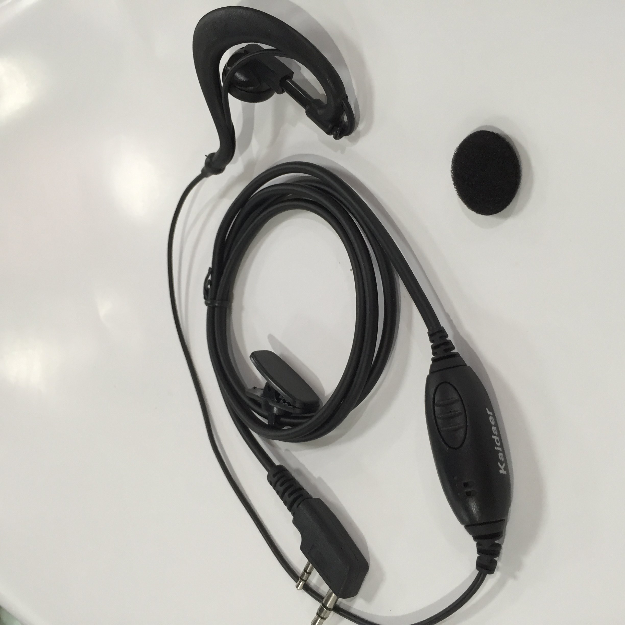 索菲对讲机耳机耳麦粗线高档耳机入耳式K头M头通用型