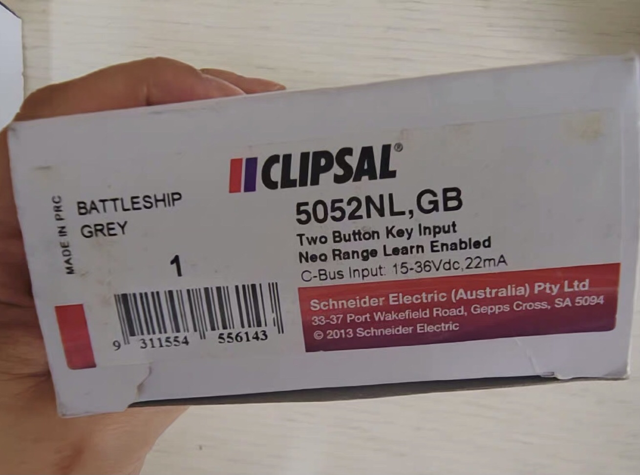 施耐德 奇胜 C-BUS 5052NL,GB NEO双联可编程控制面板银灰色 议价