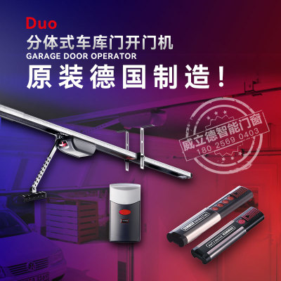 德国sommer电动翻板门车库开门机