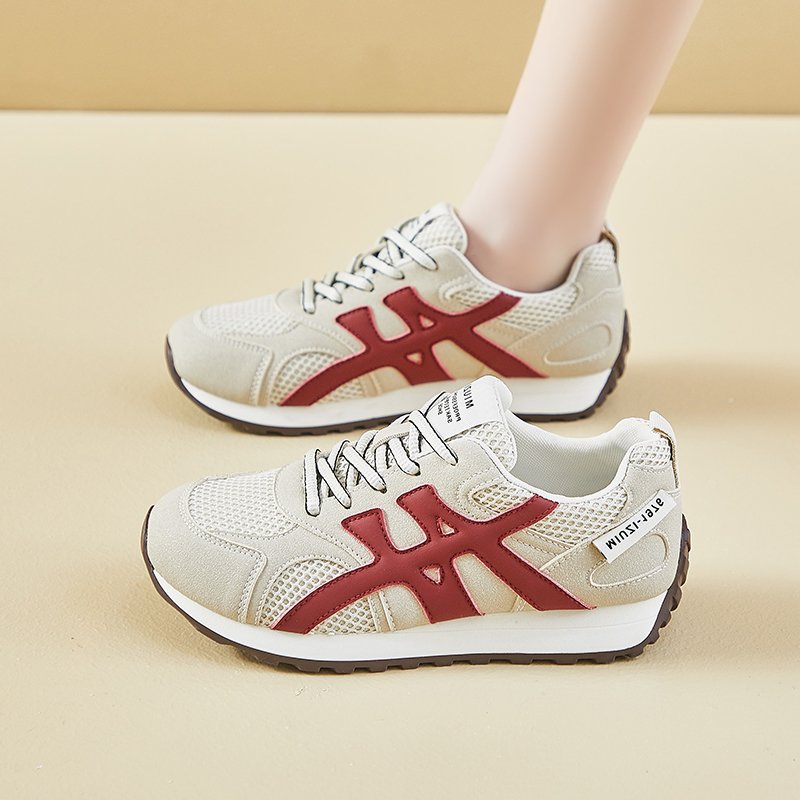 阿甘鞋女夏季网面透气网鞋软底减震跑步鞋运动鞋球鞋休闲老爹鞋子