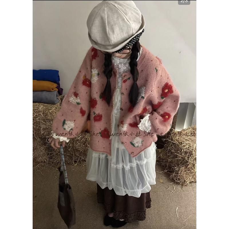 张小稳秋冬韩版宽松大码胖mm慵懒