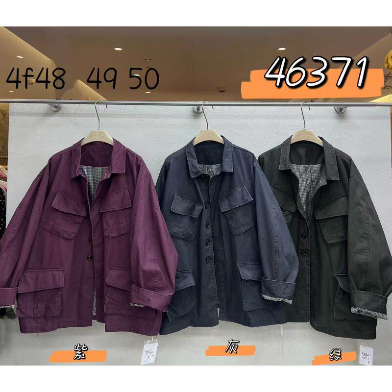We女装46371秋季宽松大码胖mm慵