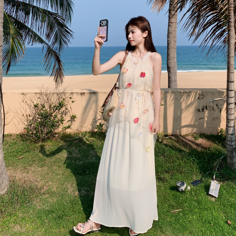 现货已出26韩系仙气儿立体花朵两件套裙RF2C518-2668-P160-K258,女装套装/套裙,浙宝237