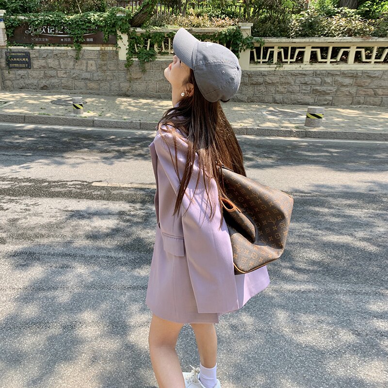 米白色工装炸街风衣外套女2025春季新款小个子连帽休闲收腰上衣潮,女装套装/套裙,浙宝237