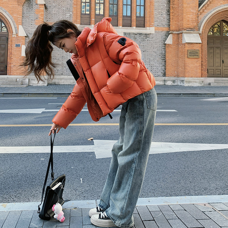 现货90白鸭绒2024冬季铂金款保暖带帽羽绒服ZB237-8876-P385K578,女装羽绒服,浙宝237