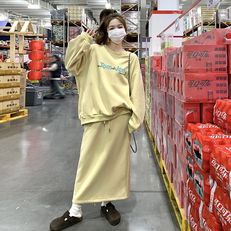 已出2026三色卫衣套装不带毛领RF2C518-6801-p175-k258,女装套装/套裙,浙宝237