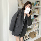 现货已出2025烫钻西服裙子两件套装ZB237-6815-P185-K249，女装套装/套裙，浙宝237