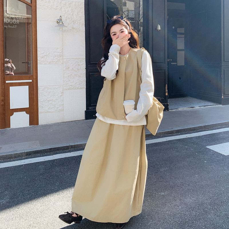 2026新款现五件套搭配马甲包包披肩RF2C518-2602-P245-K398,女装套装/套裙,浙宝237