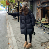 银标六格25冬学院白黑TIEBI暖鹅绒带帽羽绒ZB237-6619-p400-k599，女装羽绒服，浙宝237