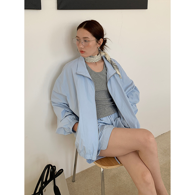 【十三行特价不退换】抽绳短裤2025十三行休闲简约三分裤子女T297