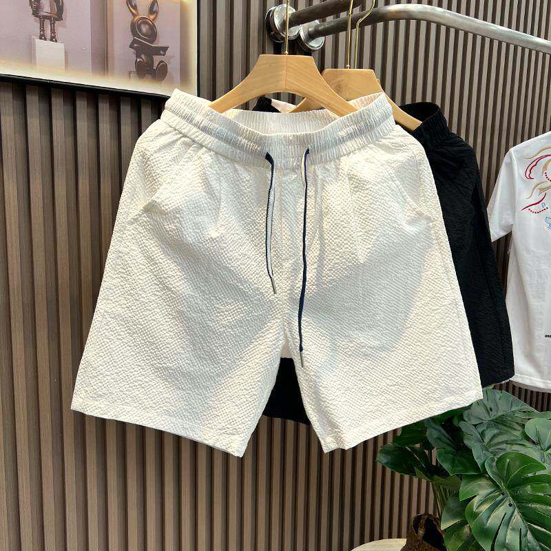 MAROLIO~让你轻松出街！冰丝短裤男夏季薄款宽松休闲美式运动裤
