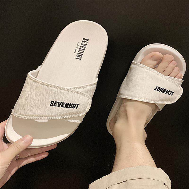 拖鞋男潮室外2025新款夏季情侣外穿时尚防滑网红凉拖休闲一字拖鞋