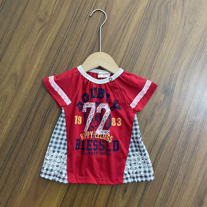 女童原单短袖T恤小童婴幼儿球服T恤夏季新款