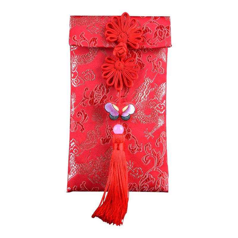 复古红包中式万元大红包结婚大号创意利是封2019布红包手工刺绣