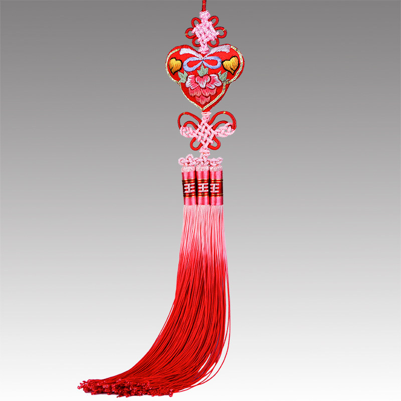 车内饰品挂件个性创意平安挂饰苏绣刺绣手工苏州特色礼品小礼物