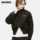 SKBO 美式高街cleanfit外套男秋春季短款高级感痞帅风夹克外穿
