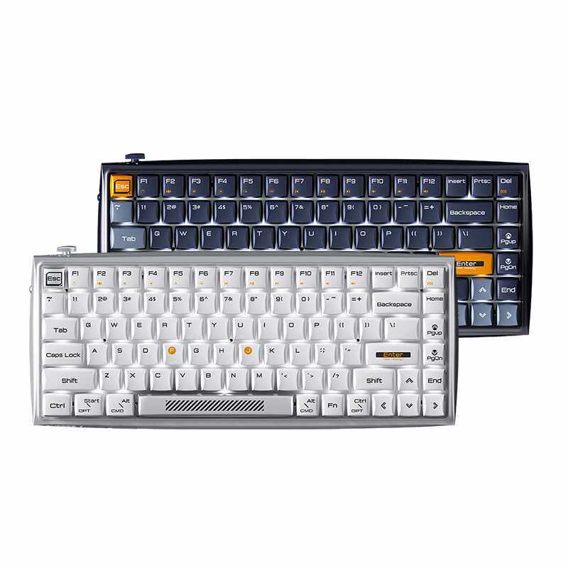 DURGOD杜伽Hi Keys无线蓝牙双模背光84键机械键盘女生办公游戏MAC