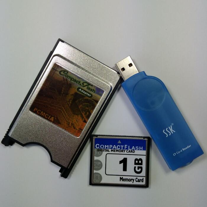 大师数控cf卡1gb读卡器飚王数控车床加工中心程序工业CF卡编程