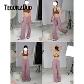 冬季 休闲健身长裤 裤 TD瑜伽裤 运动裤 女款 透气跳舞练功裤 高垂感宽松