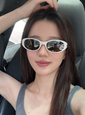 热巴同款白月光墨镜女高级感方圆脸显脸小防紫外线热气球太阳眼镜