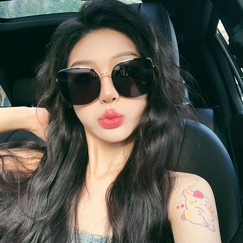 桔里防紫外线个性潮流个性女墨镜