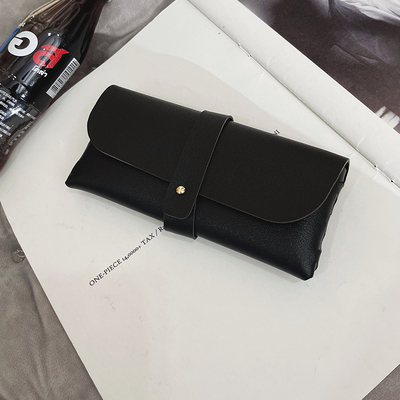 原宿复古皮质墨镜太阳镜盒子