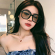 ins高级感gm方形绿色墨镜女明星款 素颜大脸显瘦防紫外线太阳眼镜