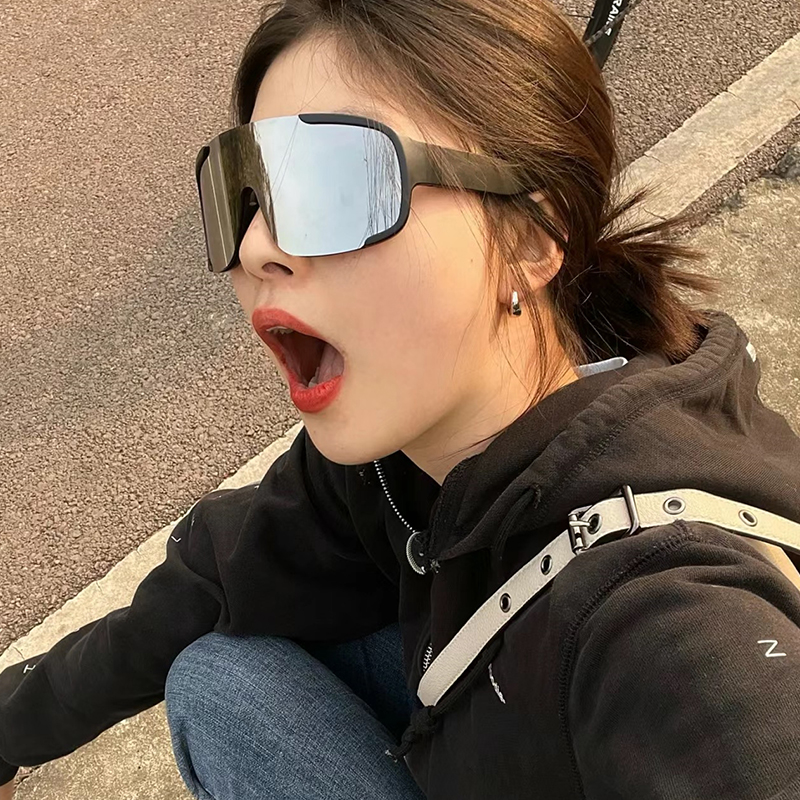 个性超酷辣妹防风骑行墨镜护目