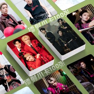 ONER镭射小卡100张坤音三子岳岳木子洋专辑定制3寸圆角lomo卡片