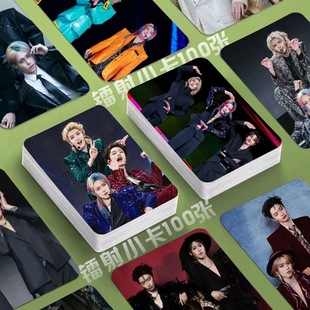 ONER镭射小卡海报岳岳木子洋灵超同款明信片lomo卡签名照杂志三寸