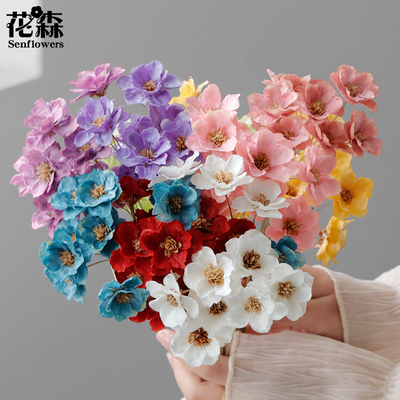 永生花银铃花干花海葵花清新手工