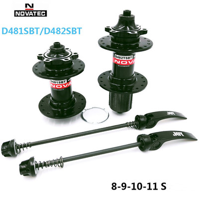 NOVATEC久裕山地自行车花鼓D481SBT/D482TSBT 2培林碟刹32孔