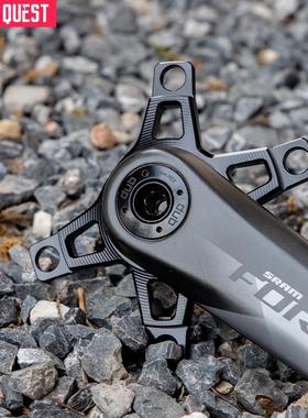 PASS QUEST ROTOR/raceface/3钉/8钉超轻盘爪 双盘单盘可用