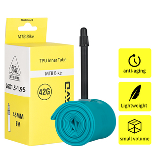 GUSTAVO TPU内胎 山地自行车内胎 26 27.5X1.5-1.95 法嘴 45MM