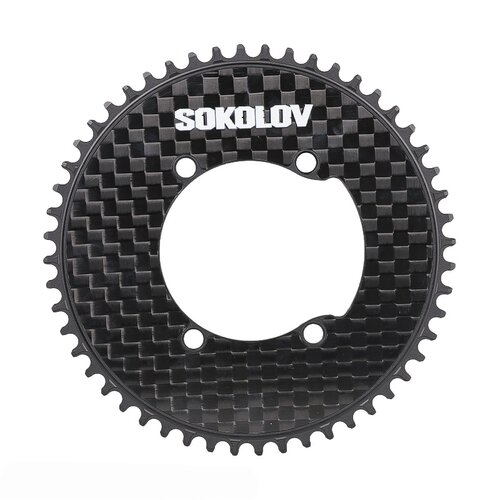 SOKOLOV碳纤维牙盘小布折叠车