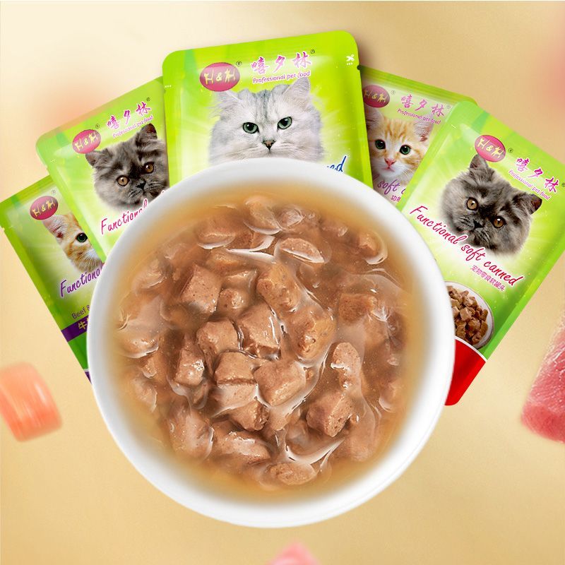 嘻夕林妙猫鲜包90g猫咪软