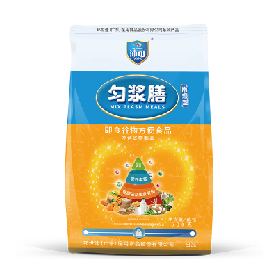PAYKE沛可匀浆膳常规型流食代餐营养补充500g冲调谷物粉官方正品
