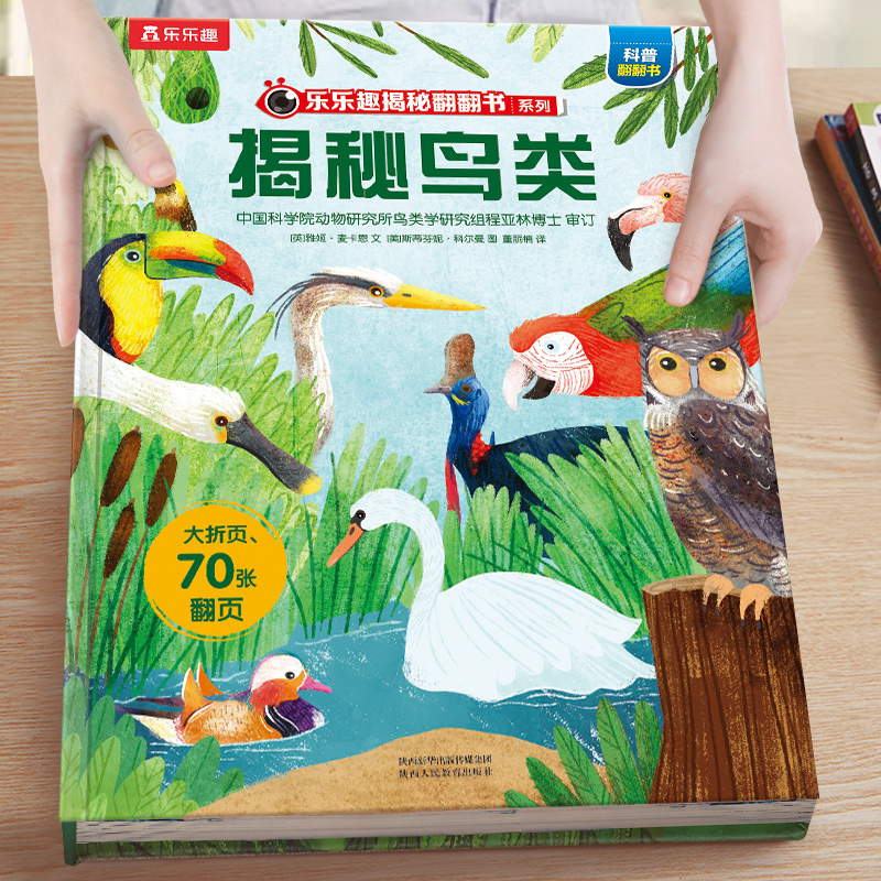 揭秘鸟类乐乐趣揭秘翻翻书