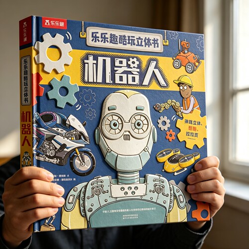 【热销】机器人科普立体书