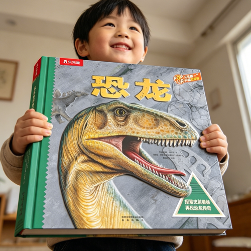 【加厚大开本】恐龙立体机关书