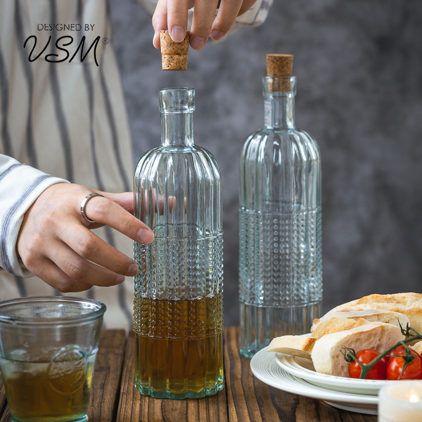 西班牙进口VSM玻璃空酒瓶子图片