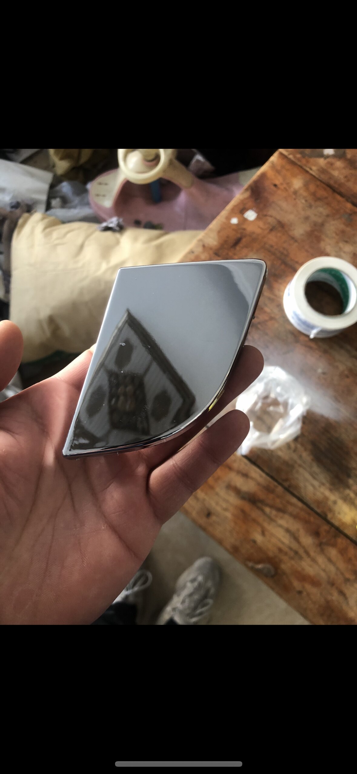 适用新斯堪尼亚G450前雾灯旁电镀装饰盖斯堪尼亚G440 G410雾灯盖