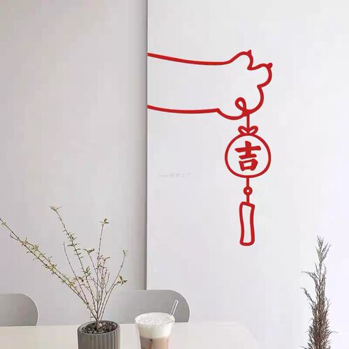 猫咪房门贴纸可爱装饰
