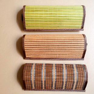 躺椅配件,沙滩椅 休闲椅专用枕头,特斯林布,竹席枕头  办公椅枕头