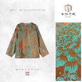 上衣 复古胶片美学 浮雕雪尼尔新中式 GZ7502