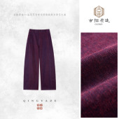 色织鎏光裤 双面色织重工牛仔裤 GZ7014